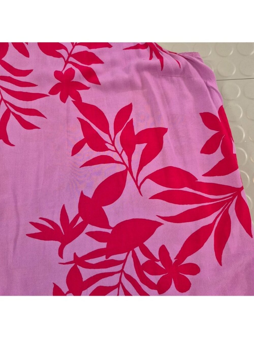 Old Navy Women's Floral Print Pink & Red Sleeveless Top Size L - Picture 6 of 8